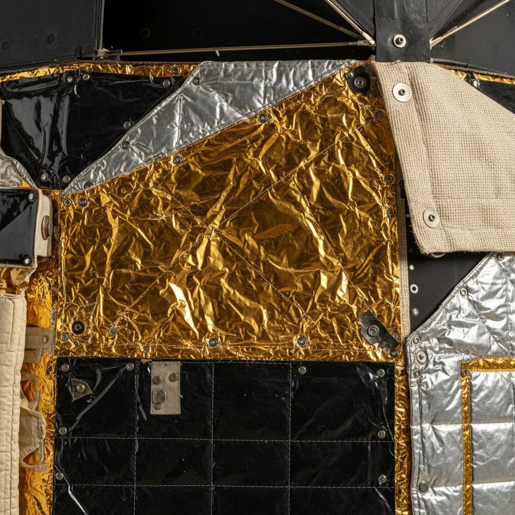 1968 Grumman Apollo Lunar Module - Thermal Protection - Crewed Spacecraft vehicle