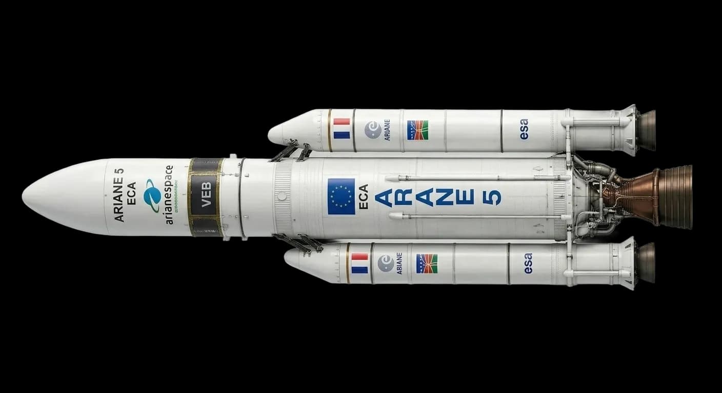 1996 Arianespace Ariane 5 - Profile - Launch Vehicle vehicle