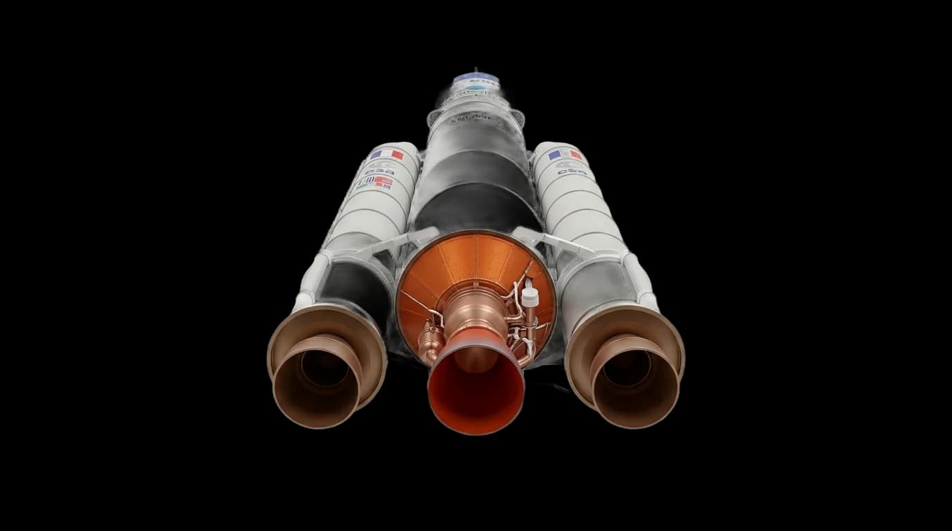 1996 Arianespace Ariane 5 - Engine Cluster - Launch Vehicle vehicle