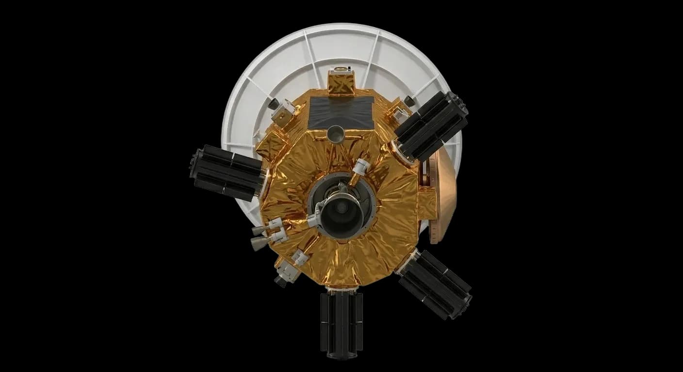 1997 NASA/JPL Cassini-Huygens - Bottom View - Interplanetary Probe vehicle