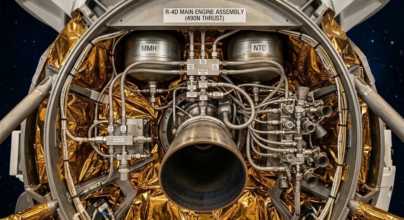 1997 NASA/JPL Cassini-Huygens - Engine - Interplanetary Probe vehicle