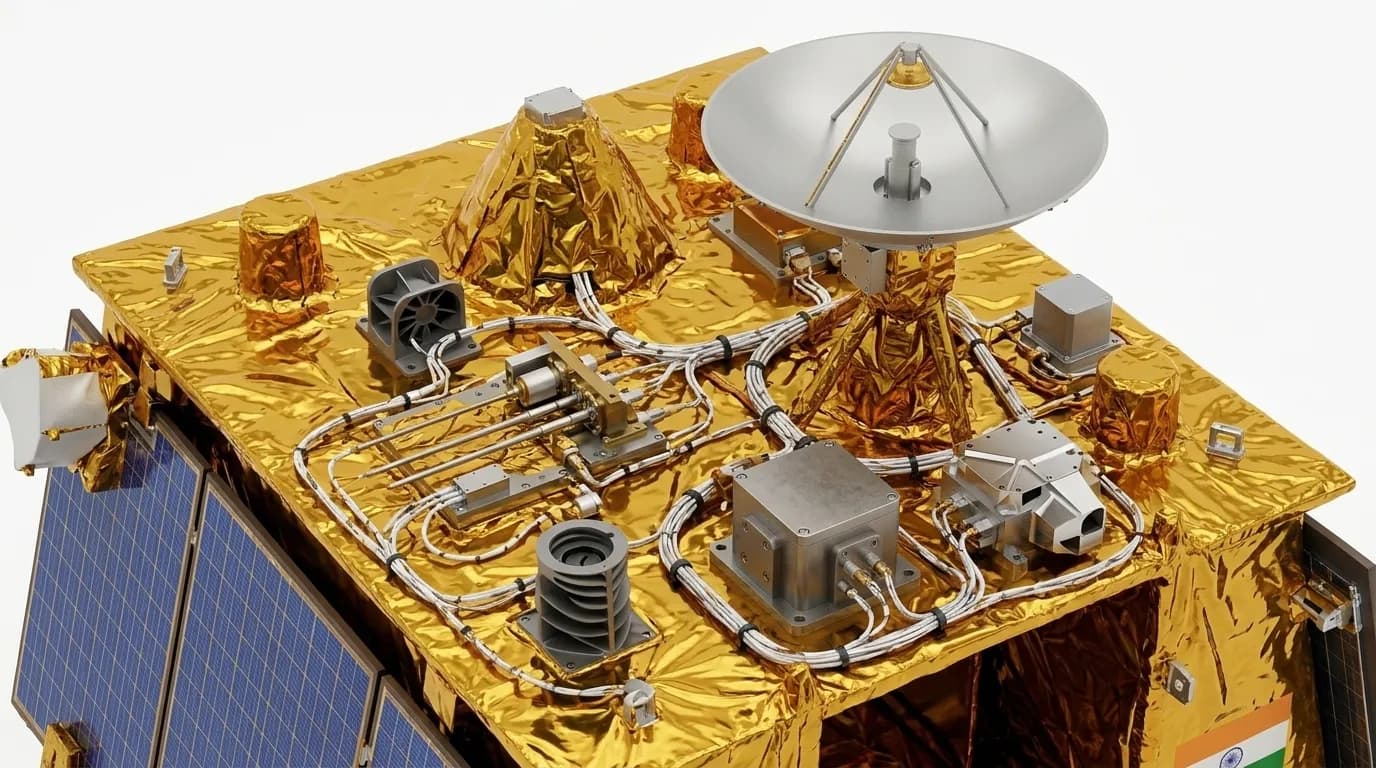 2023 ISRO Chandrayaan-3 - Instruments - Lunar Vehicle vehicle