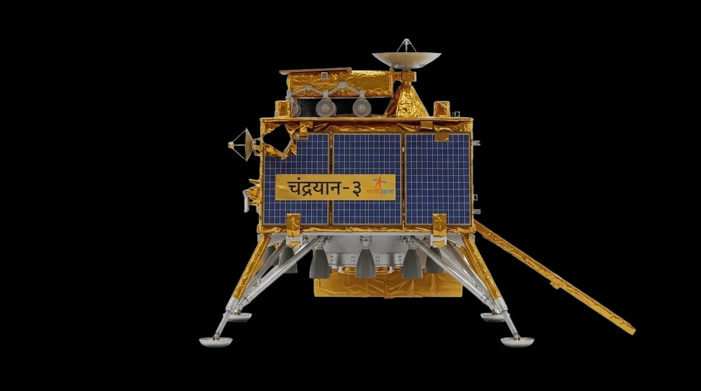 2023 ISRO Chandrayaan-3 - Right View - Lunar Vehicle vehicle