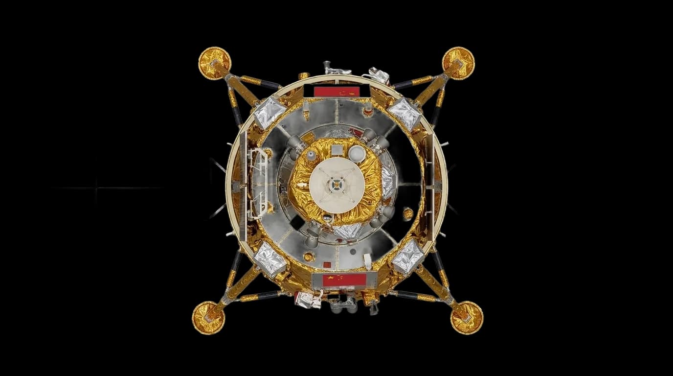 2020 CNSA Chang''e 5 - Top View - Lunar Vehicle vehicle