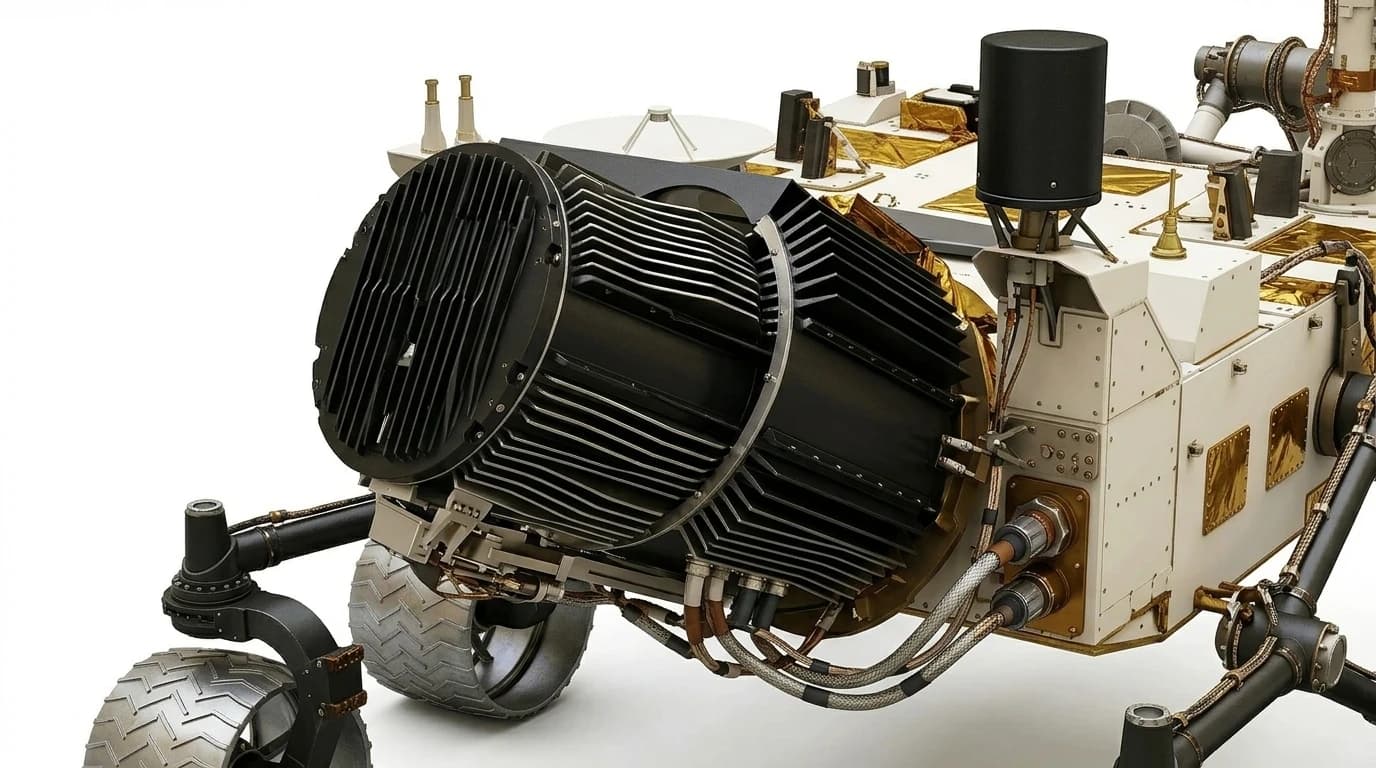 NASA/JPL Curiosity (MSL) 2011 - RTG Power view