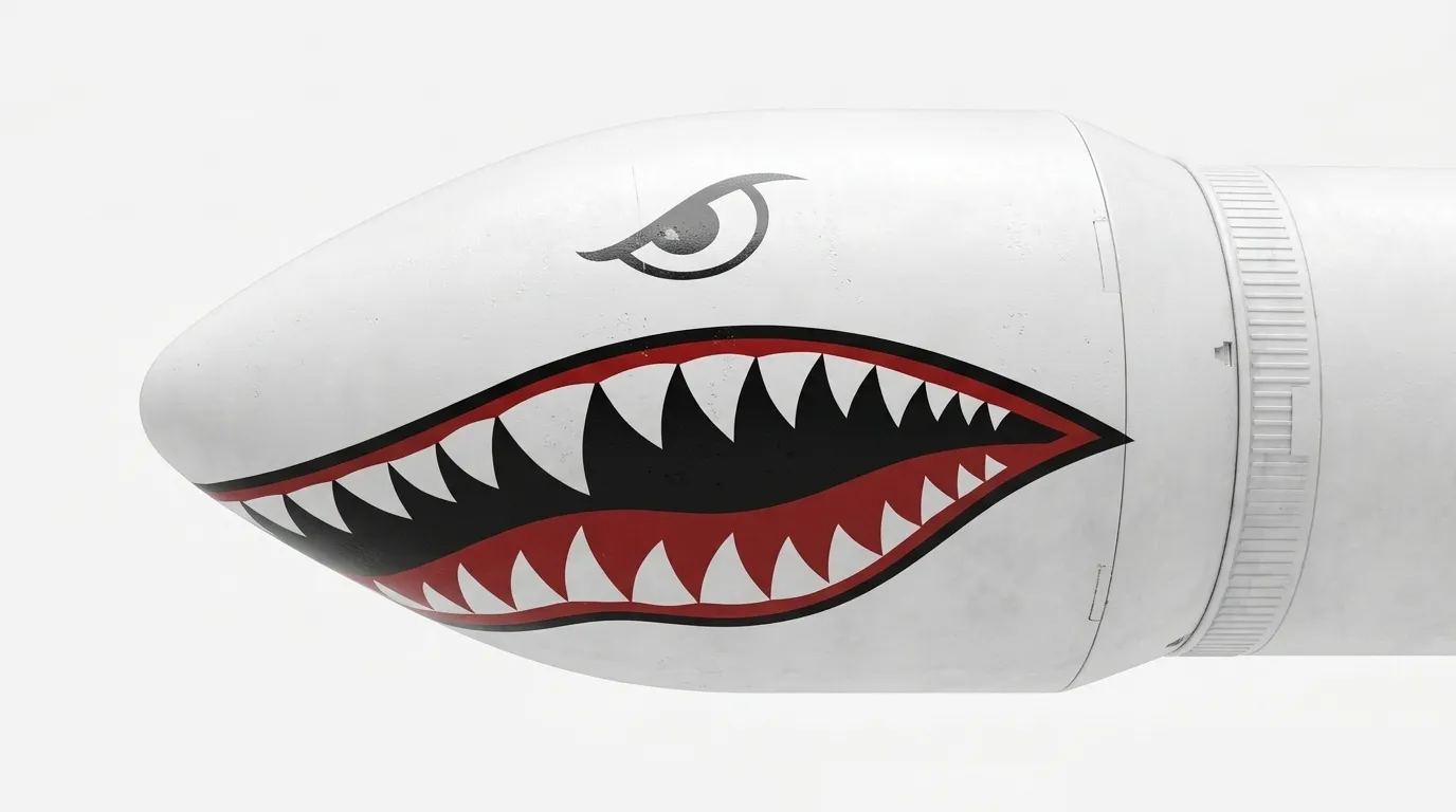 1989 Douglas/Boeing Delta II - Sharkteeth - Launch Vehicle vehicle