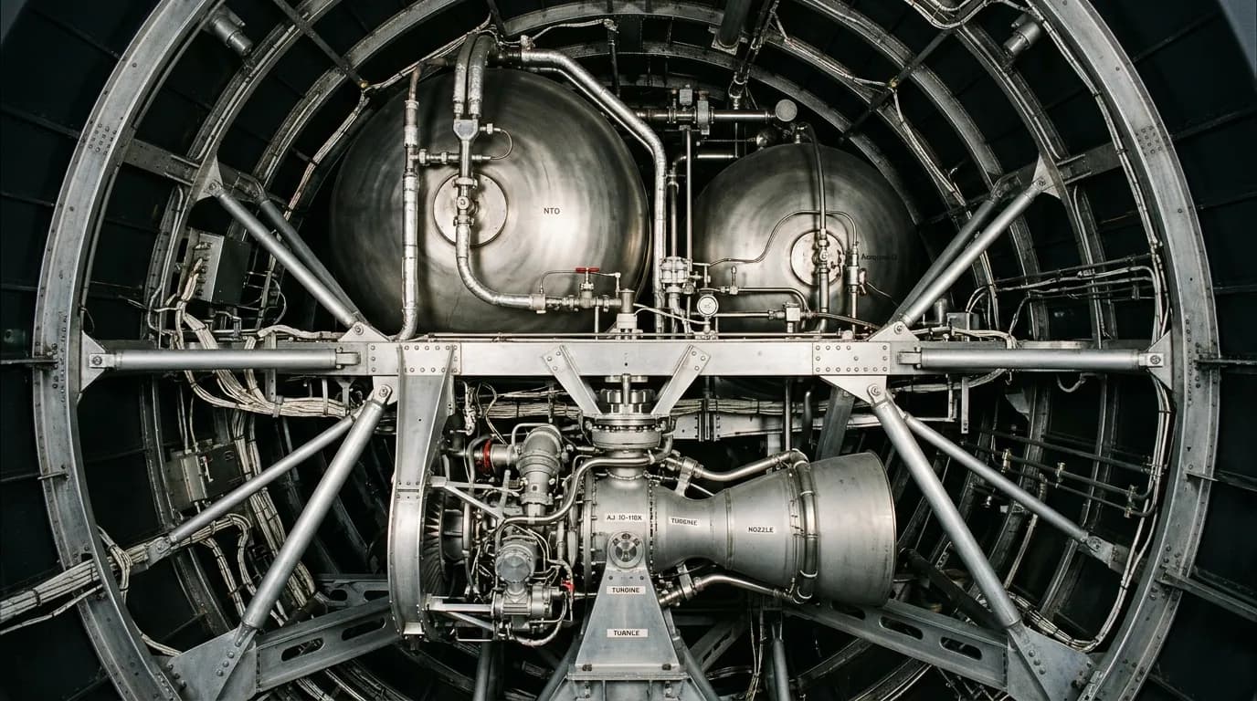 1989 Douglas/Boeing Delta II - Second Stage - Launch Vehicle vehicle