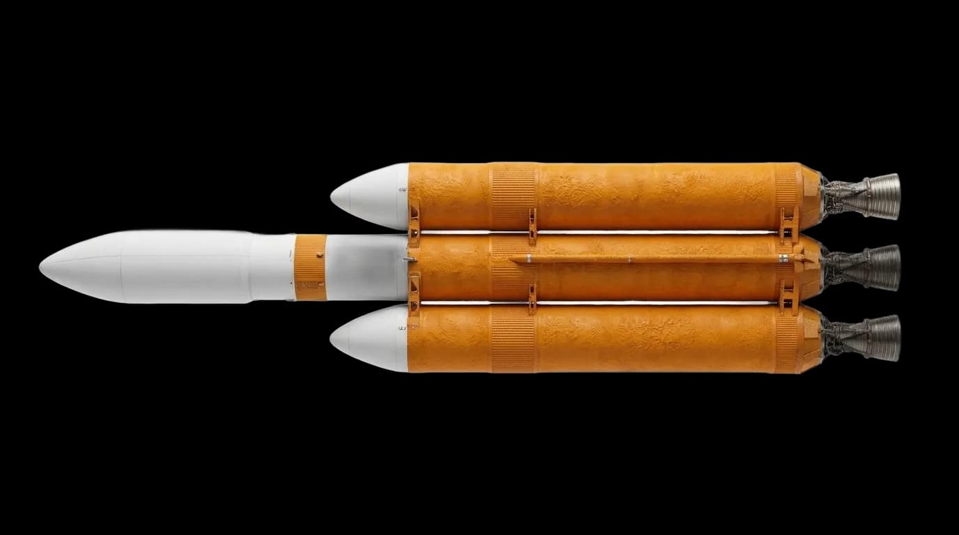 ULA Delta IV Heavy 2004 - Profile view