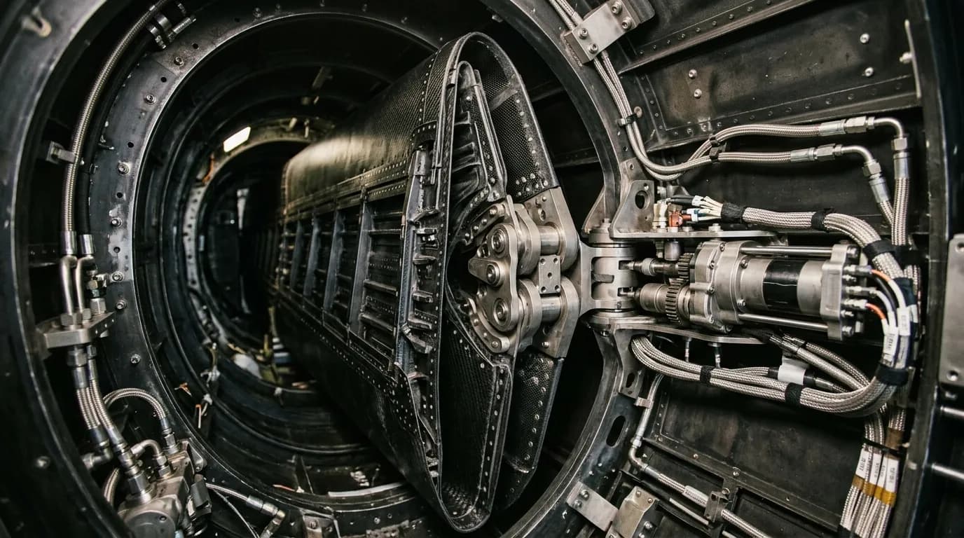 2024 Sierra Space Dream Chaser - Wing Mechanism - Crewed Spacecraft vehicle