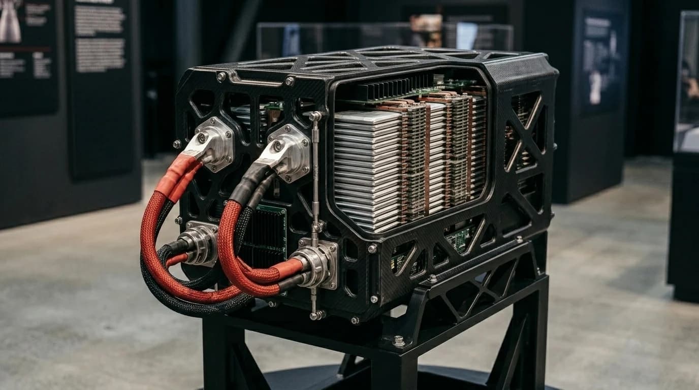 2017 Rocket Lab Electron - Battery Pack - Launch Vehicle vehicle