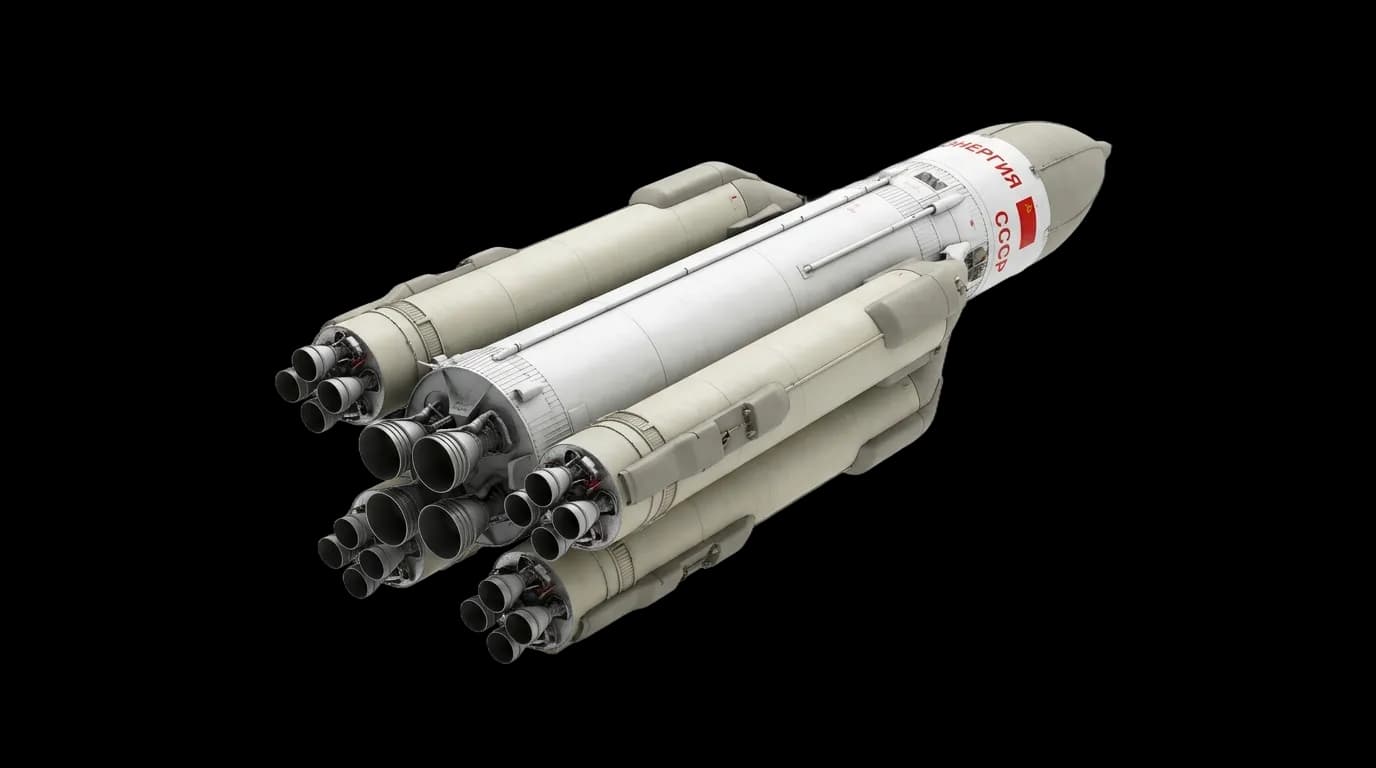1987 NPO Energia Energia - Hero - Launch Vehicle vehicle