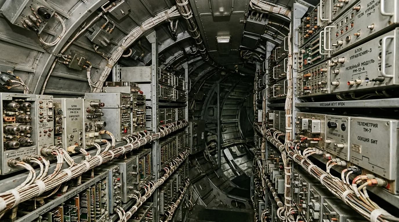 1987 NPO Energia Energia - Avionics Bay - Launch Vehicle vehicle