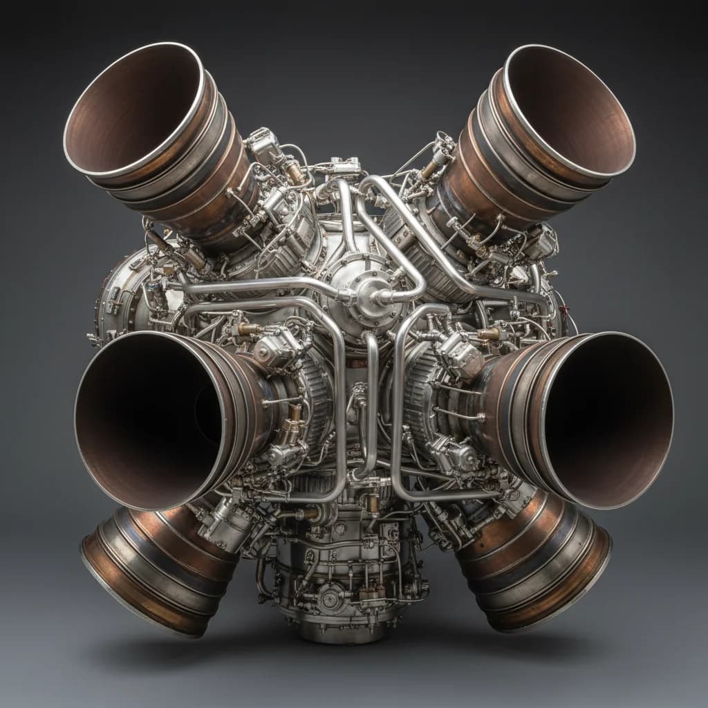 1987 NPO Energia Energia - RD-170 Engine - Launch Vehicle vehicle