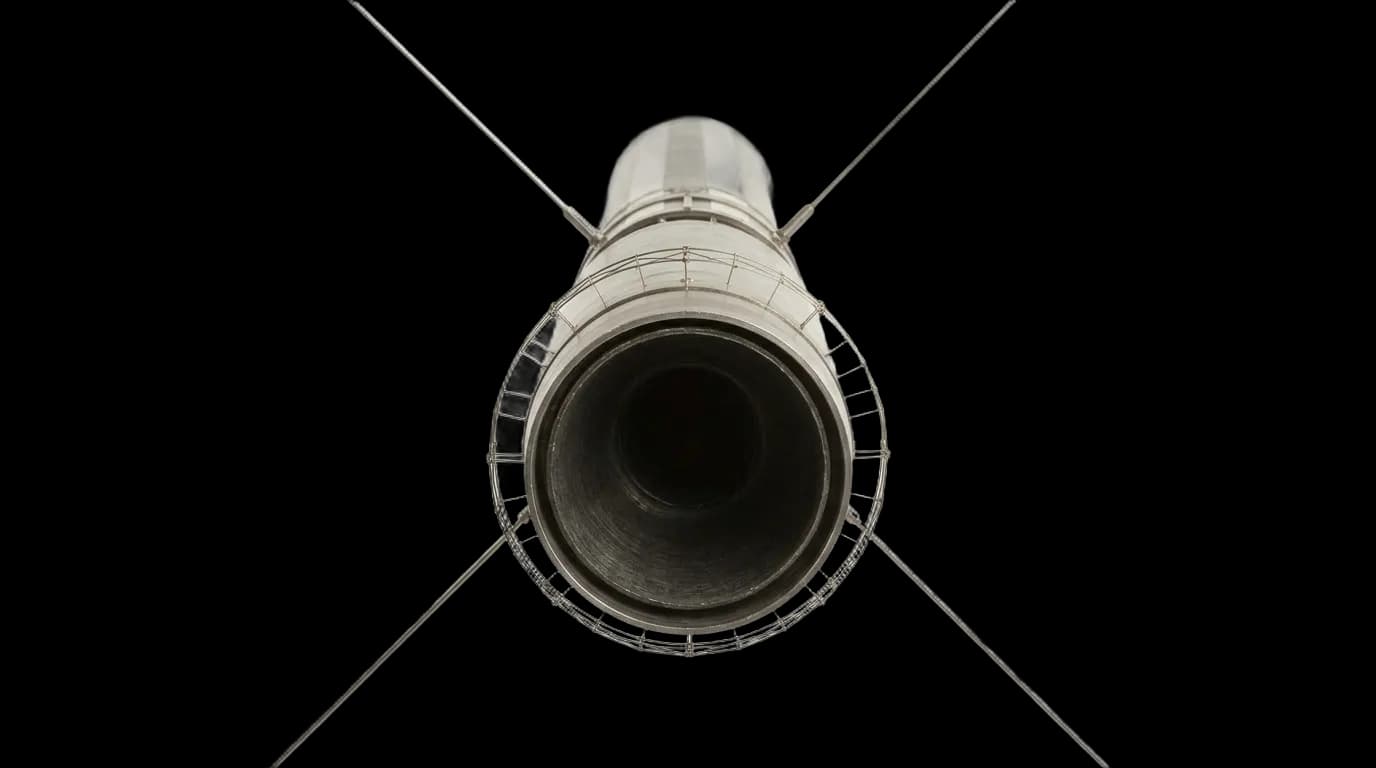 1958 NASA/JPL Explorer 1 - Engine Cluster - Satellite vehicle