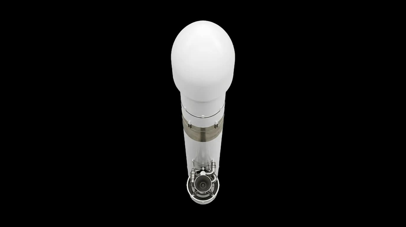 2006 SpaceX Falcon 1 - Top View - Launch Vehicle vehicle