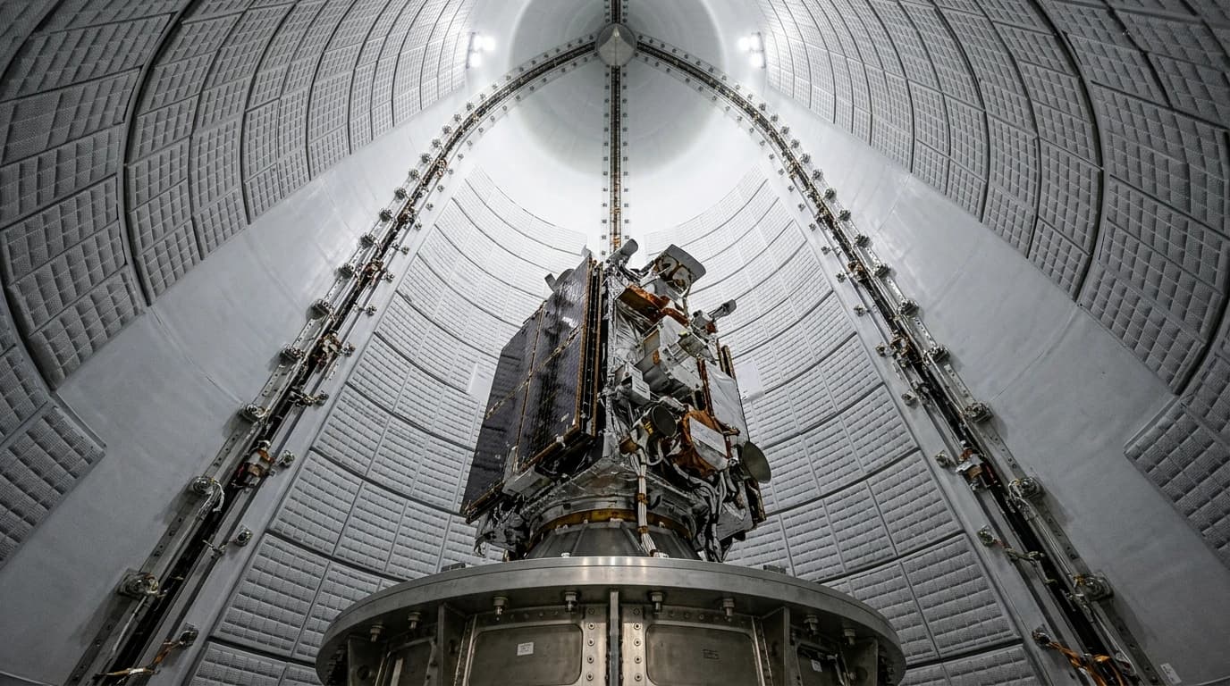 SpaceX Falcon 9 2010 - Fairing view