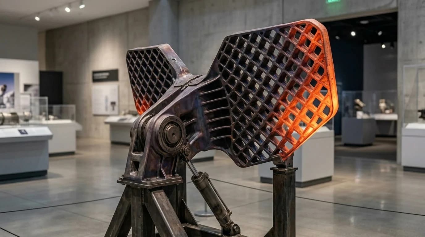 SpaceX Falcon 9 2010 - Grid Fin view