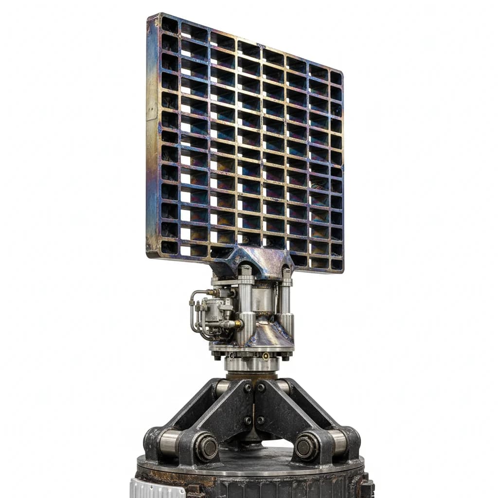 2010 SpaceX Falcon 9 - Grid Fins - Launch Vehicle vehicle