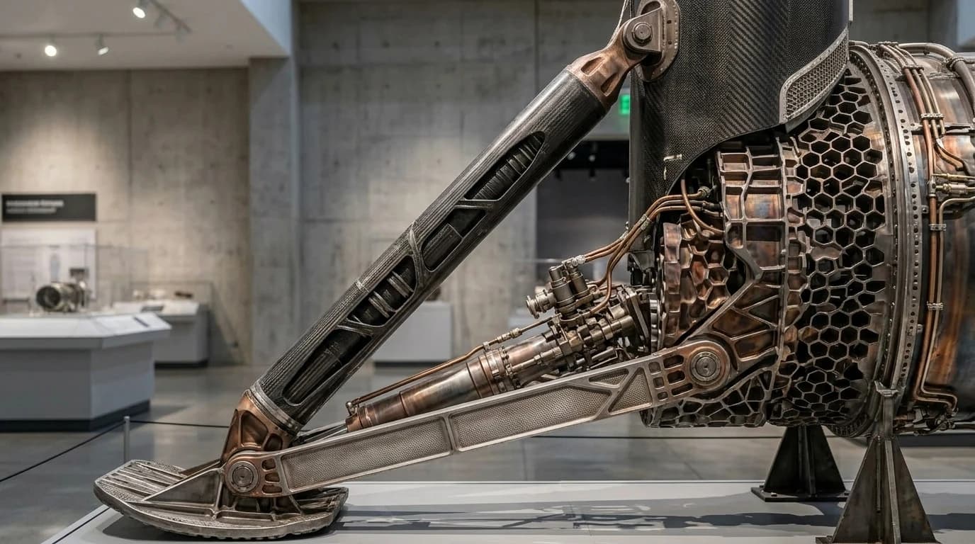 SpaceX Falcon 9 2010 - Landing Leg view