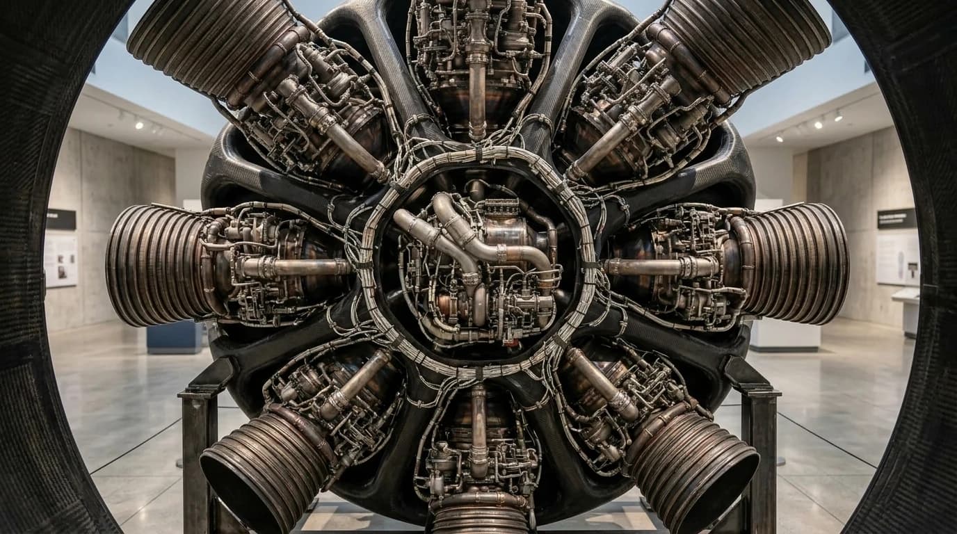 SpaceX Falcon 9 2010 - Octaweb Cluster view