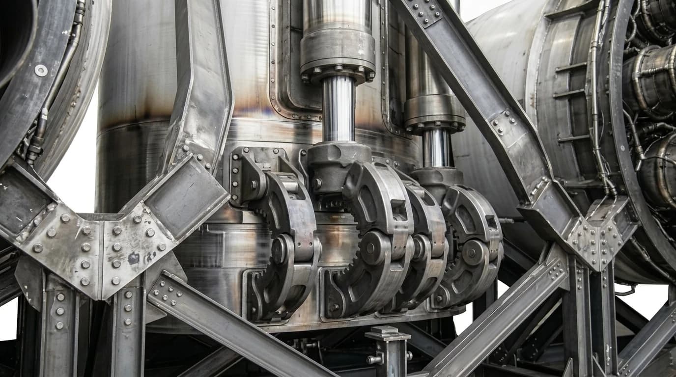 2018 SpaceX Falcon Heavy - Separation Mechanism - Launch Vehicle vehicle