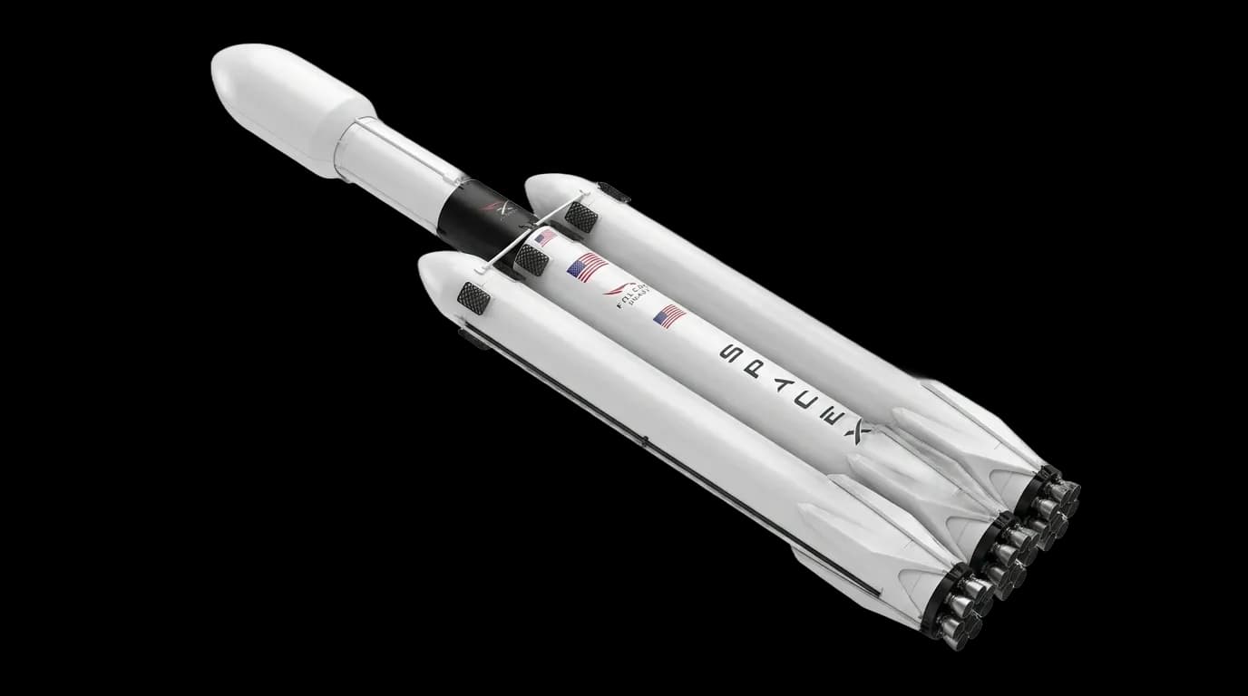 2018 SpaceX Falcon Heavy - Hero - Launch Vehicle vehicle