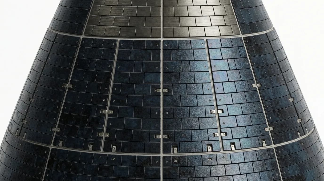 1965 McDonnell Gemini Capsule - Shingles - Crewed Spacecraft vehicle