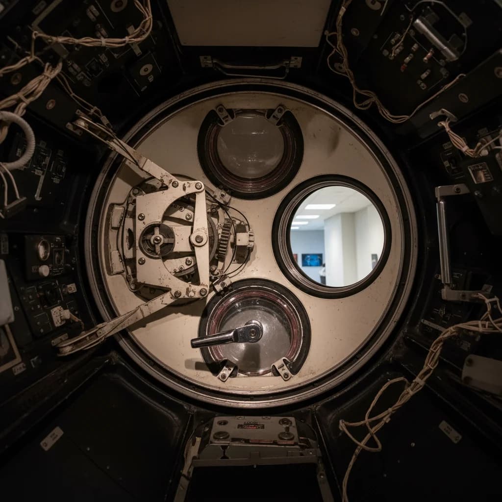 1965 McDonnell Gemini Capsule - Hatch - Crewed Spacecraft vehicle