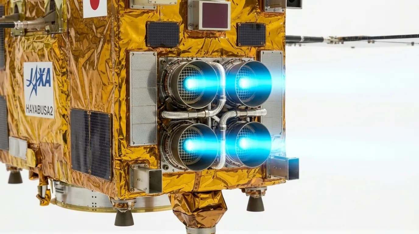 2014 JAXA Hayabusa2 - Ion Engines - Interplanetary Probe vehicle