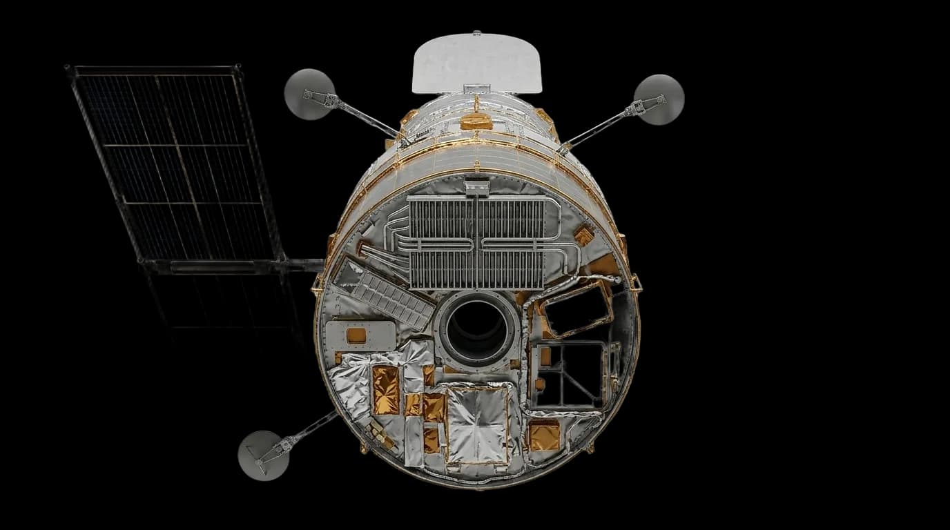 1990 Lockheed Martin Hubble Space Telescope - Engine Cluster - Satellite vehicle