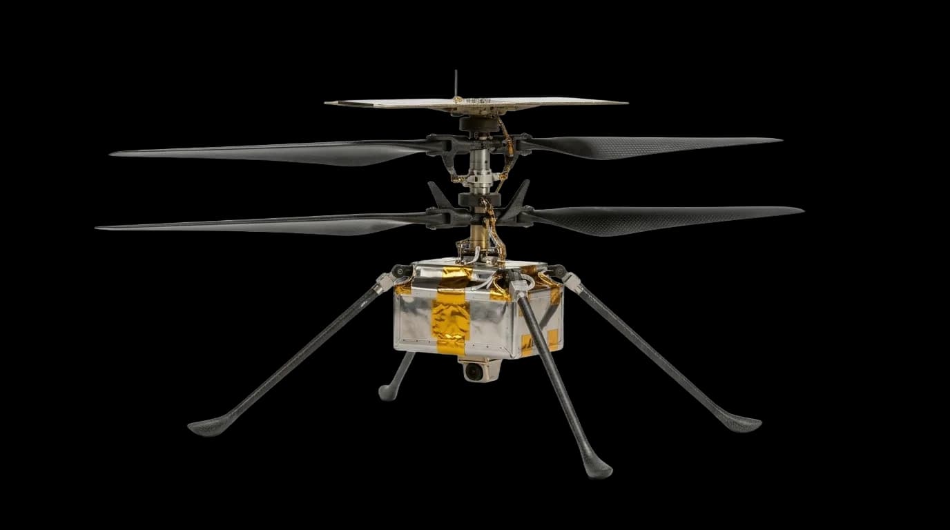 2021 NASA/JPL Ingenuity - Bottom View - Mars Vehicle vehicle