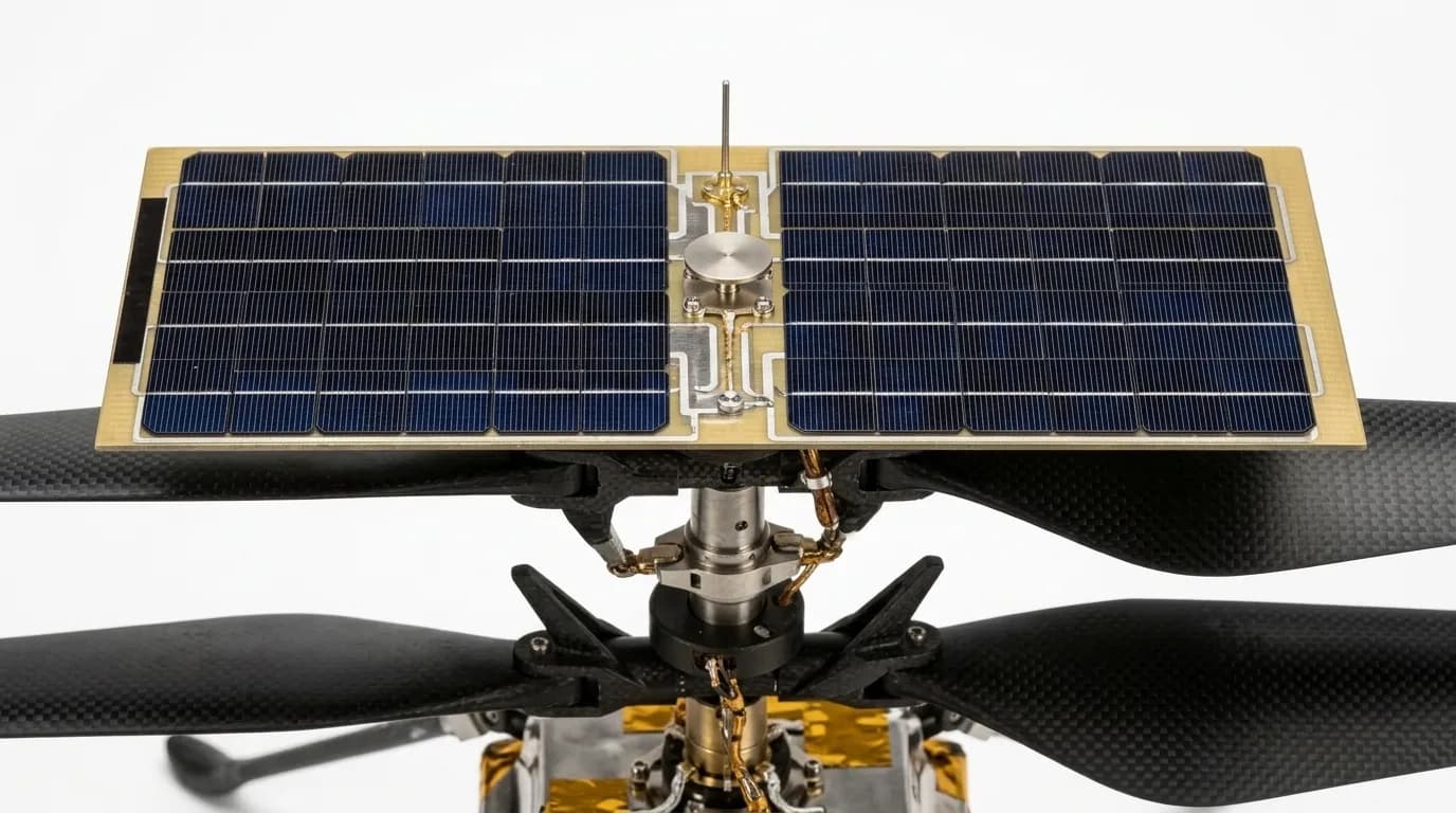 2021 NASA/JPL Ingenuity - Solar Array - Mars Vehicle vehicle