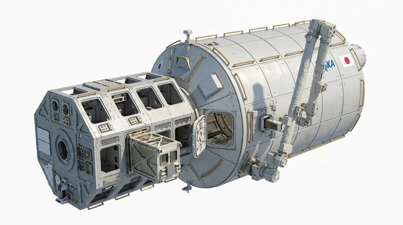 1998 NASA International Space Station - Kibo - Space Station vehicle