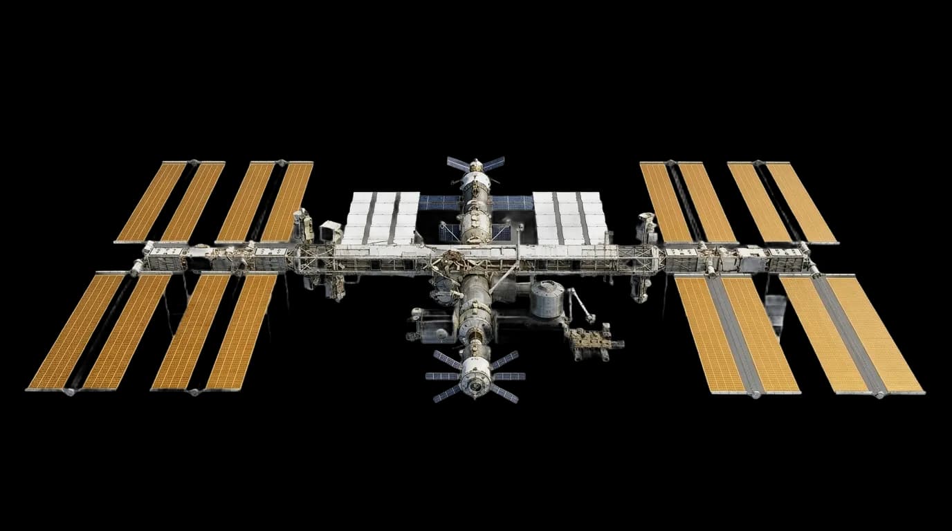1998 NASA International Space Station - Engine Cluster - Space Station vehicle