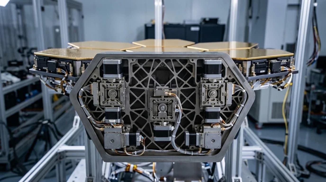 2021 NASA/GSFC James Webb Space Telescope - Mirror Actuators - Satellite vehicle