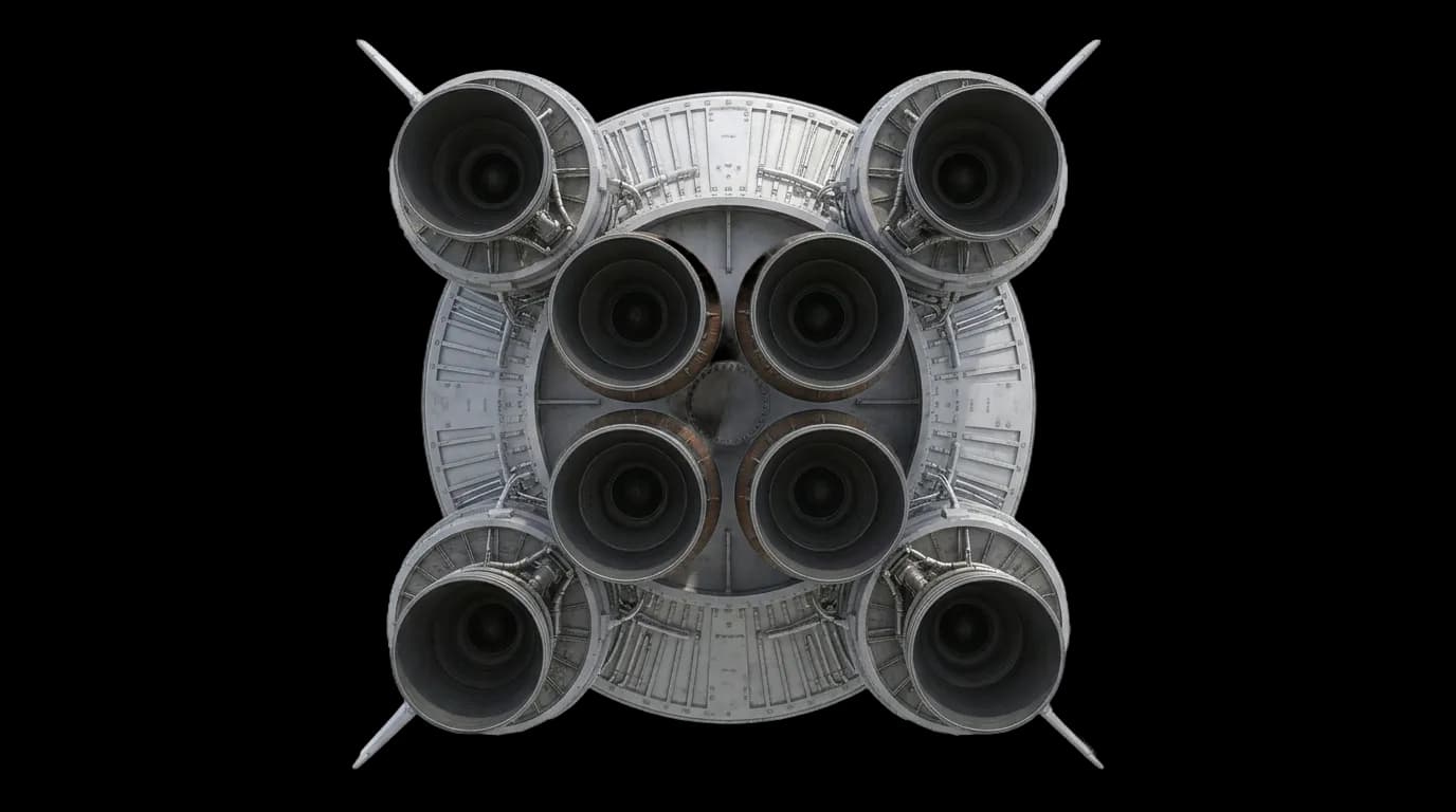 CALT Long March 2F 1999 - Bottom View view