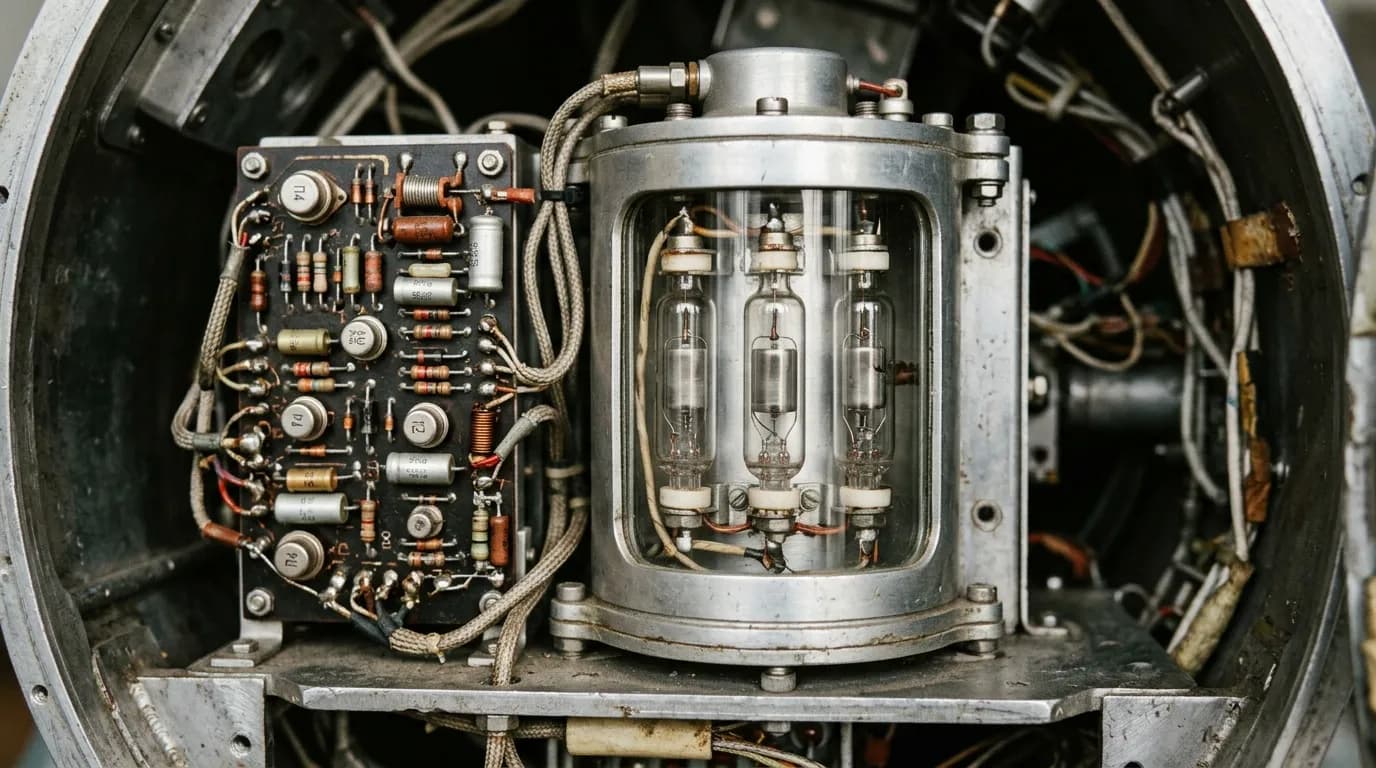 1959 OKB-1 Luna 2 - Geiger - Interplanetary Probe vehicle