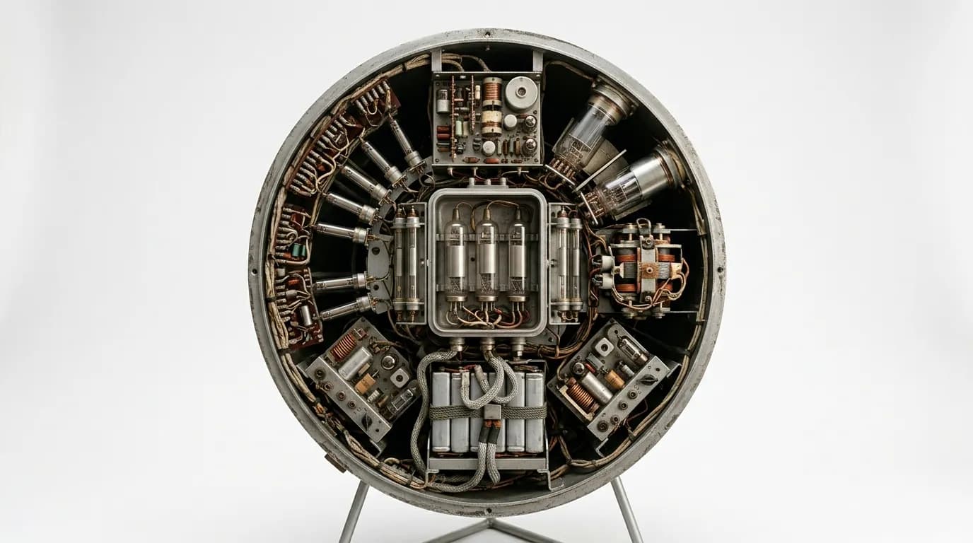 1959 OKB-1 Luna 2 - Instruments - Interplanetary Probe vehicle