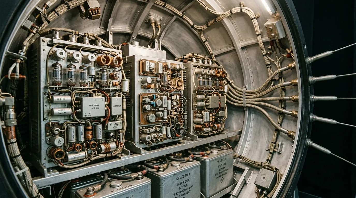 1959 OKB-1 Luna 2 - Transmitters - Interplanetary Probe vehicle