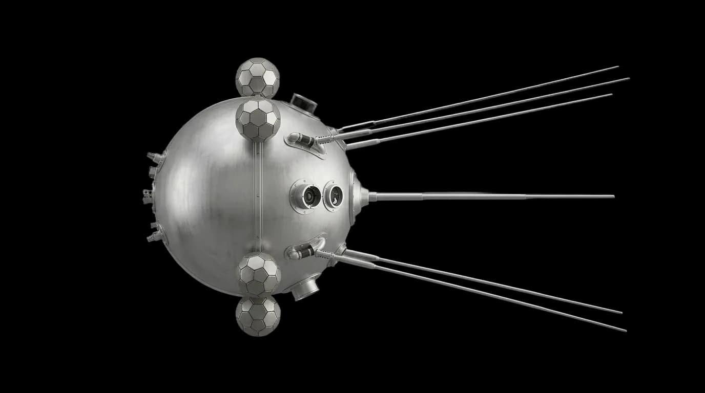 1959 OKB-1 Luna 2 - Profile - Interplanetary Probe vehicle