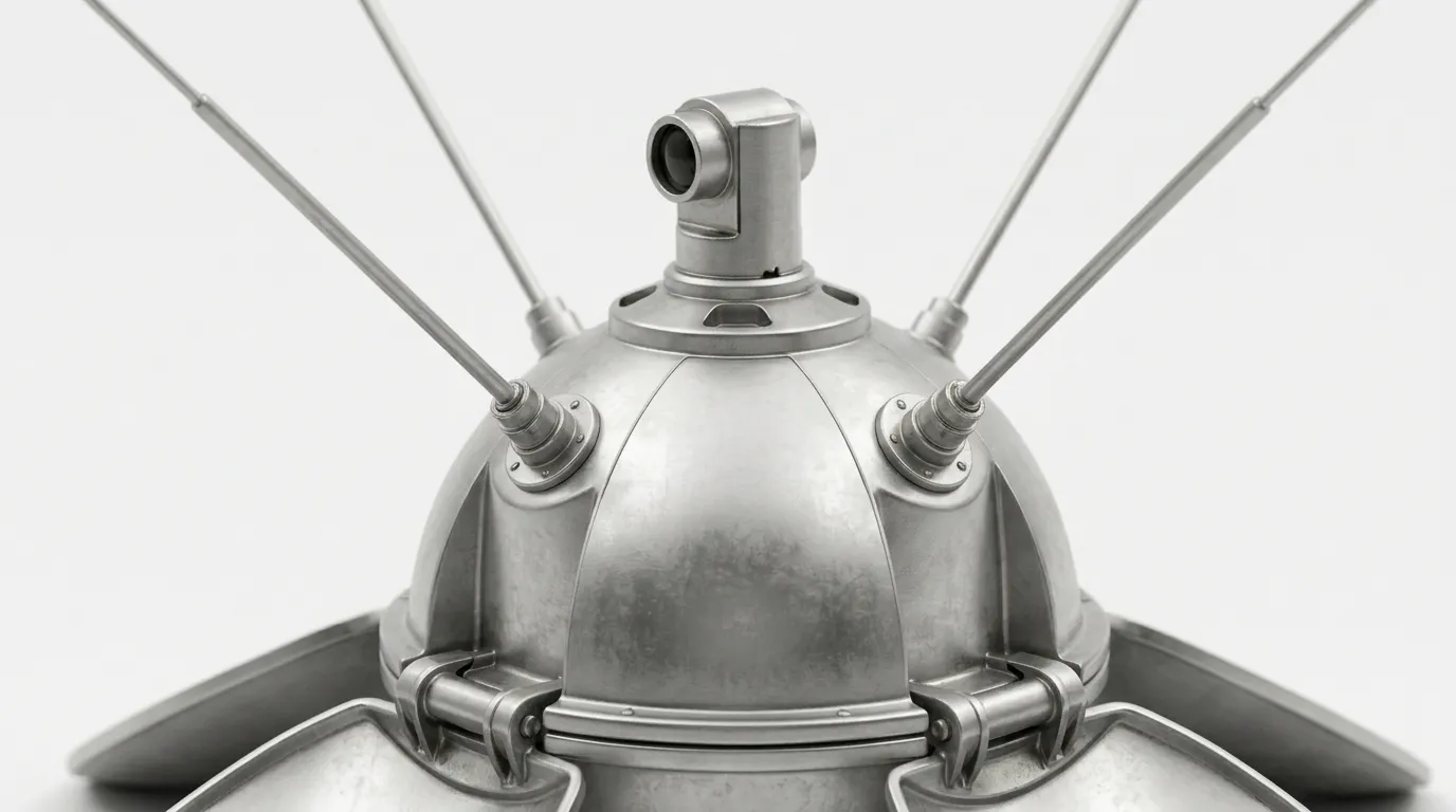 1966 OKB-1 Luna 9 - Antennas - Lunar Vehicle vehicle