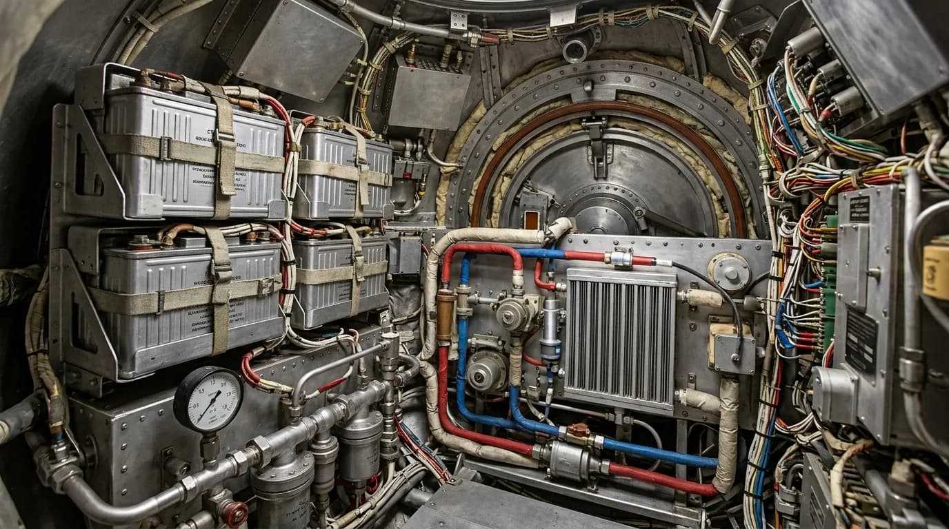 1966 OKB-1 Luna 9 - Thermal System - Lunar Vehicle vehicle