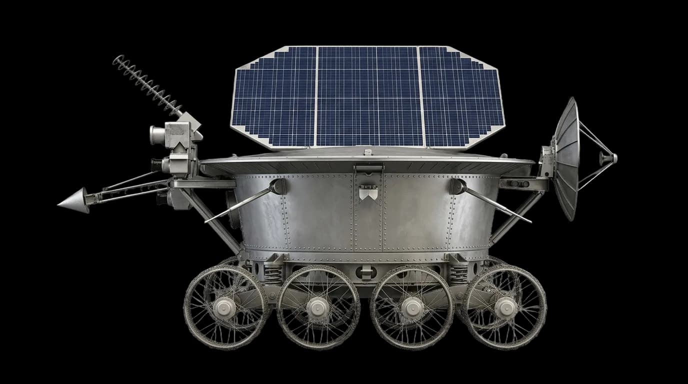 1970 OKB-1 Lunokhod 1 - Profile - Lunar Vehicle vehicle