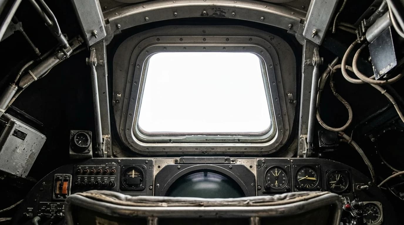 McDonnell Mercury Capsule 1961 - Window view