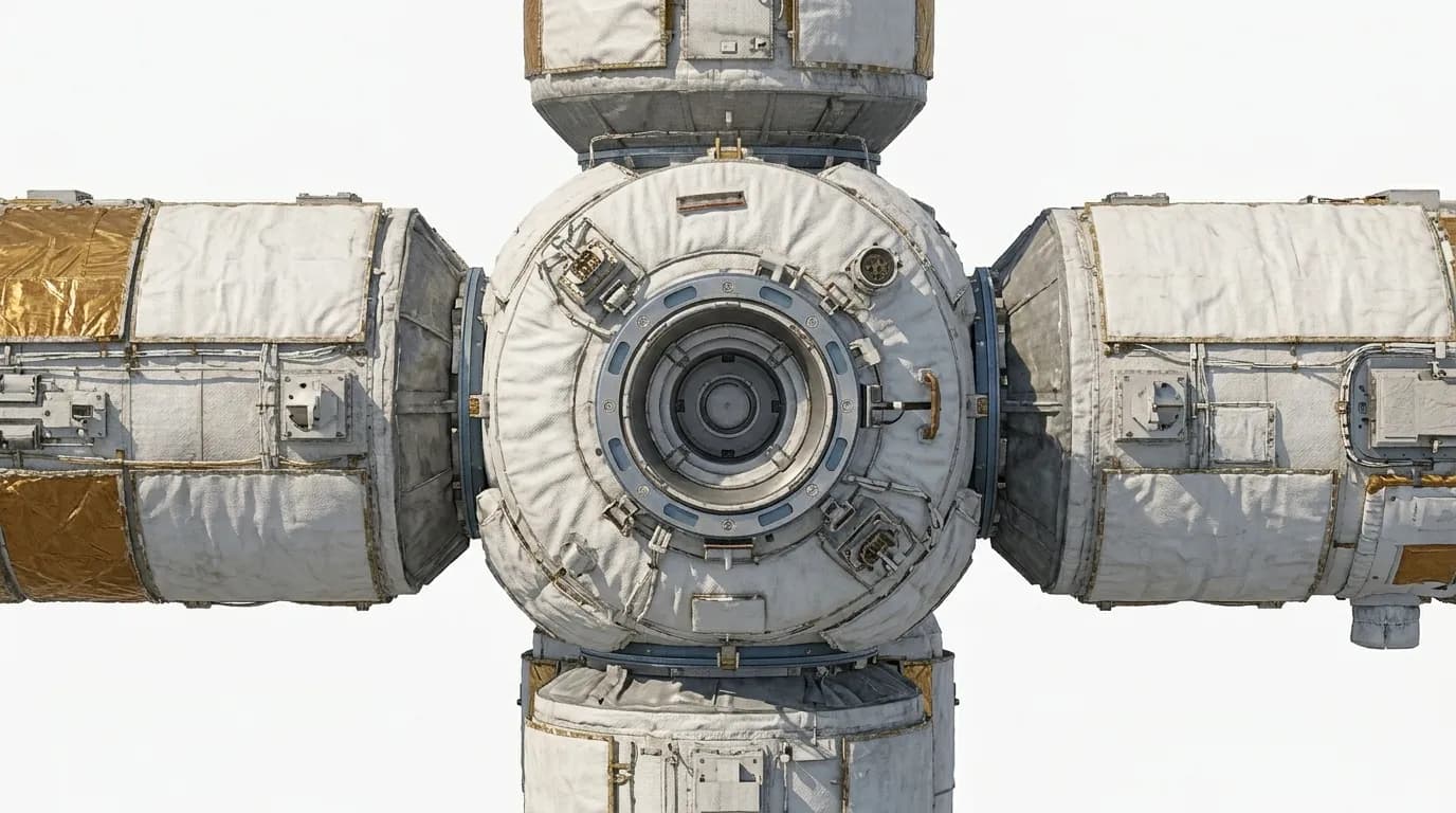 1986 Roscosmos Mir - Node - Space Station vehicle
