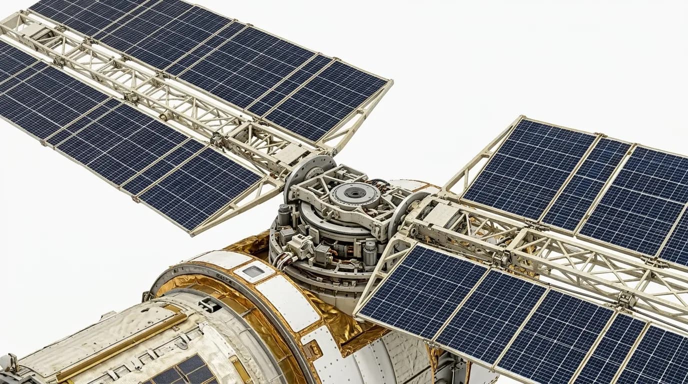 1986 Roscosmos Mir - Solar Array - Space Station vehicle