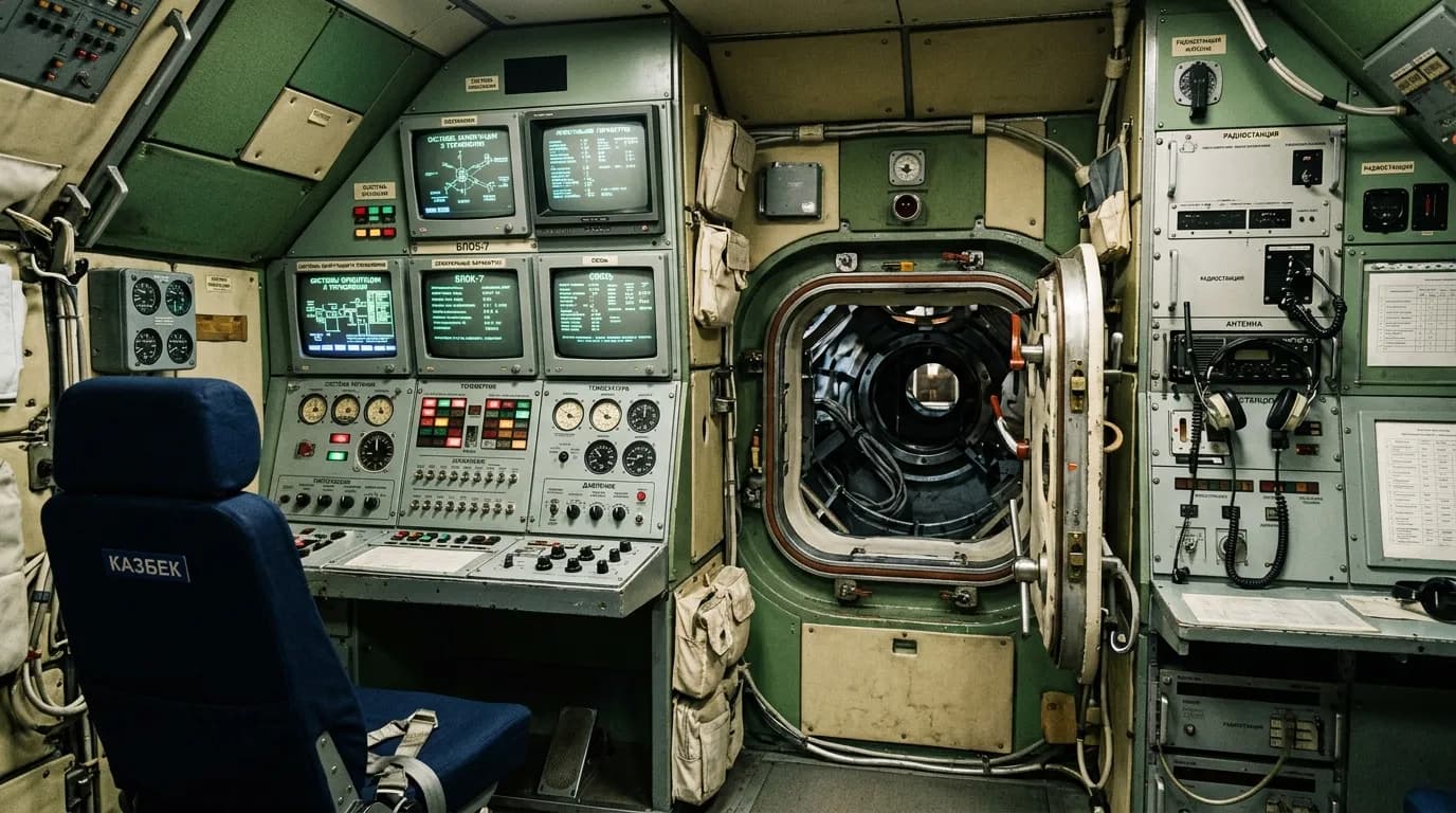 1986 Roscosmos Mir - Command - Space Station vehicle