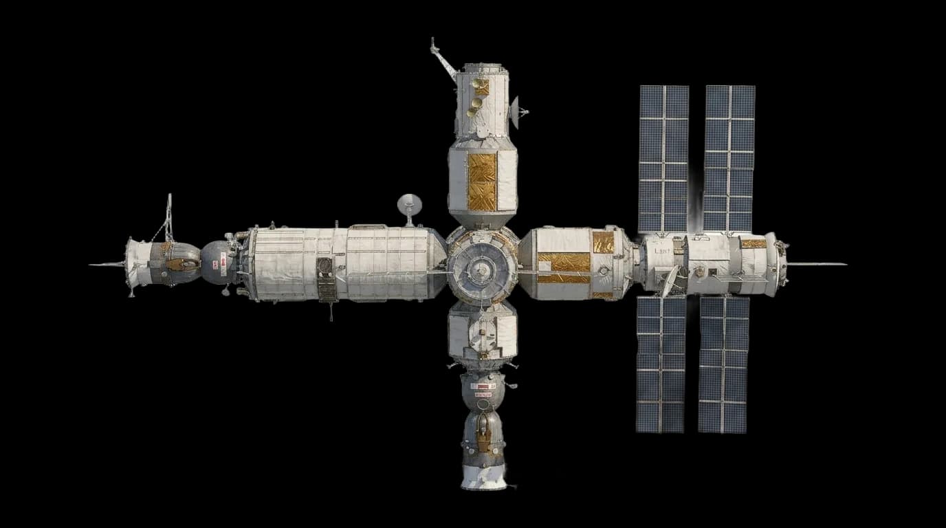 Roscosmos Mir 1986 - Profile view