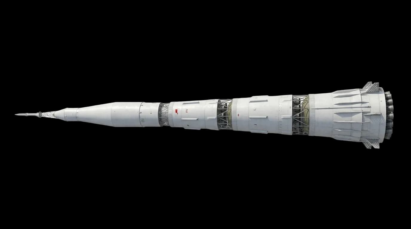 1969 OKB-1 N1 - Profile - Launch Vehicle vehicle