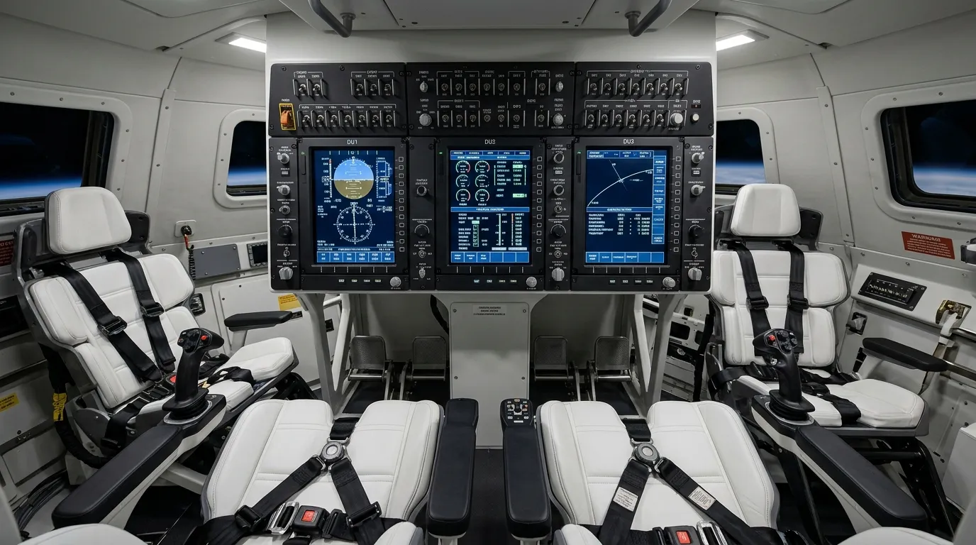 2014 Lockheed Martin Orion MPCV - Cockpit - Crewed Spacecraft vehicle